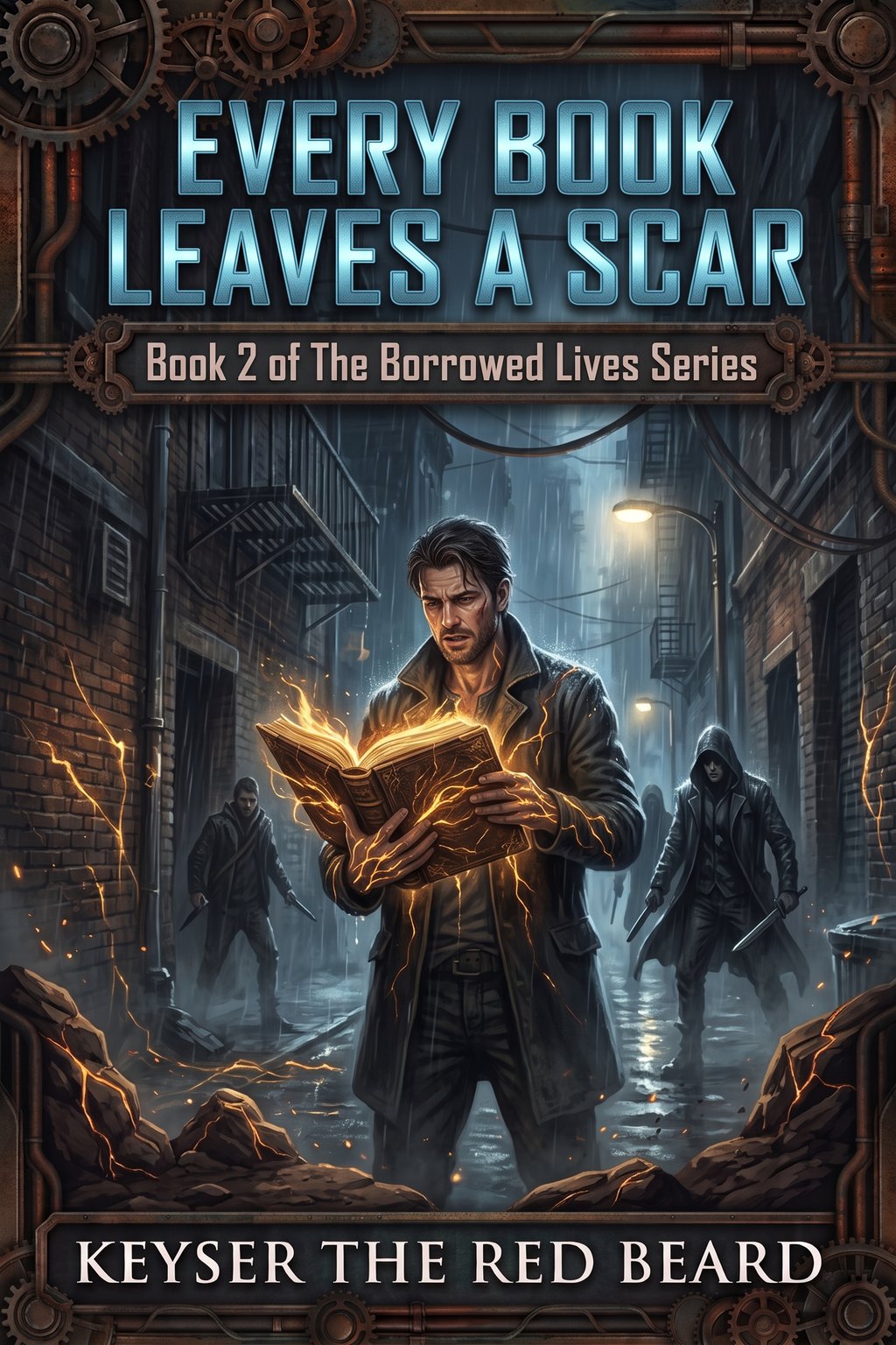 Borrowed Lives Book 2: Every Book Leaves a Scar cover art by Keyser The Red Beard